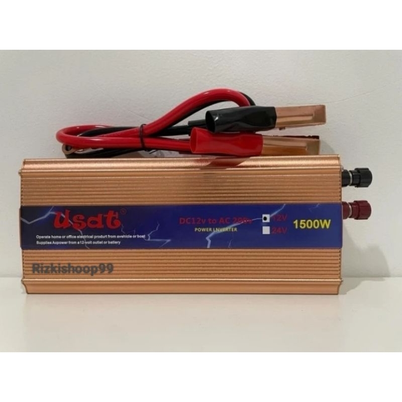 Power Inverter 1500 Watt / 1500W DC To AC