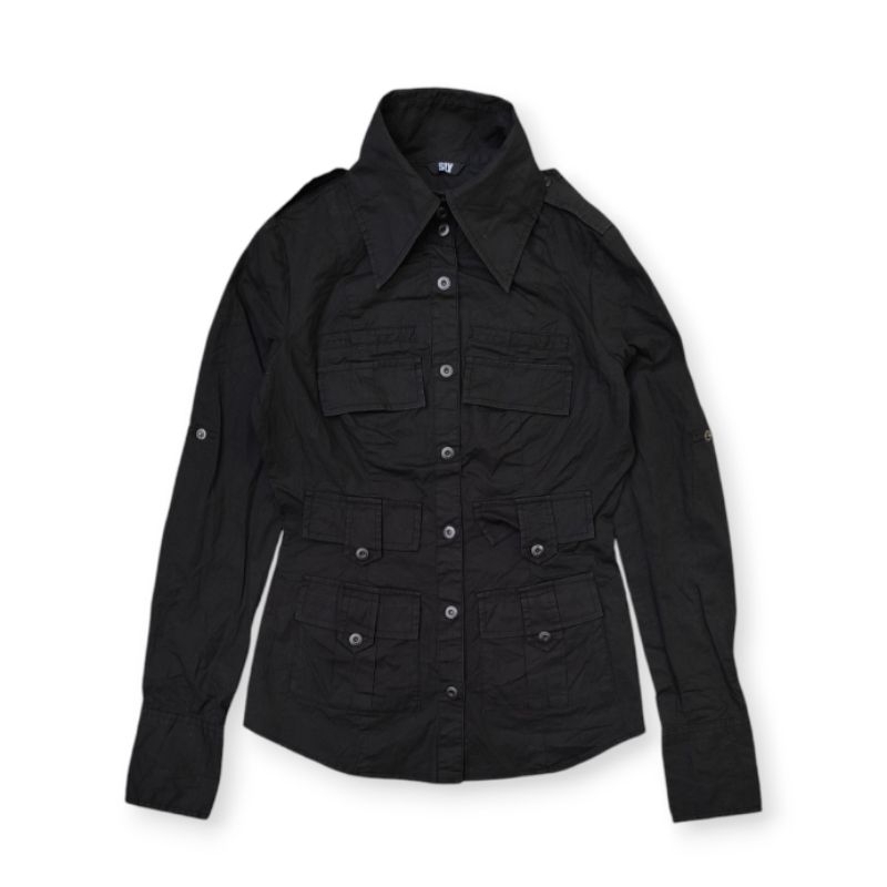 SLY Military Snap Button Shirt
