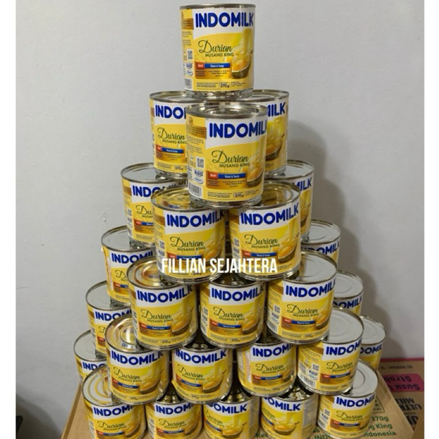 

Susu Kental Manis Indomilk Durian Musang King 370gr