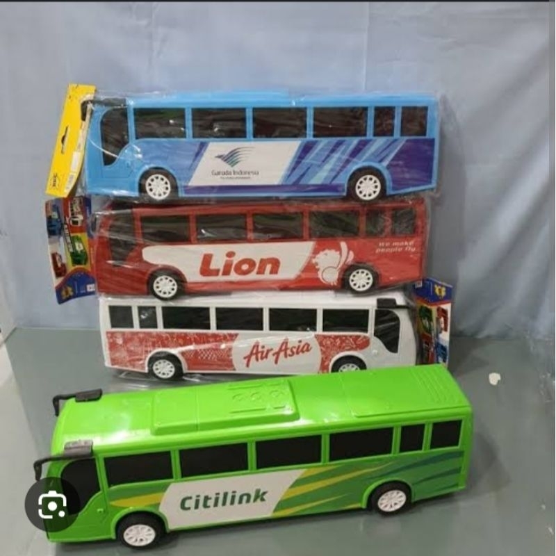 Mainan Bus Citilink Lion Air Asiagaruda Bus Transjakarta
