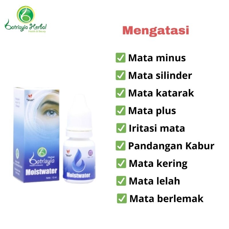 Tetes mata  untuk menurunkan mata minus dan silinder