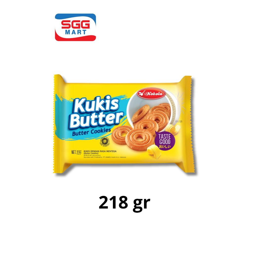 

Biskuit Kokola Kukis Butter 218gr