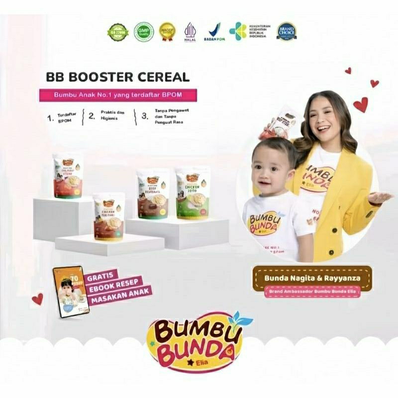 

Bumbu Bunda BB Booster/ Bumbu BN Cereal/ Bumbu Bunda BB Booster