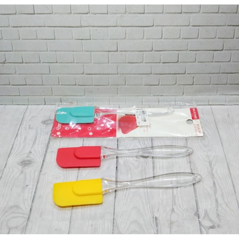 SPATULA SILICONE SERBAGUNA / SPATULA CABE GG KRISTAL / SPATULA KUE SILICONE