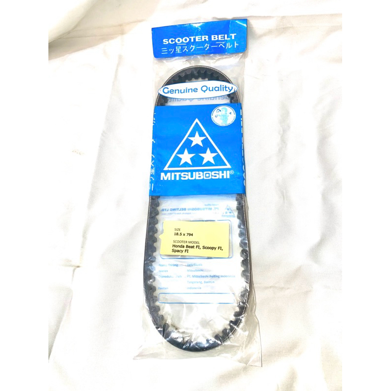 VBELT KZL BEAT FI SCOOPY FI SPACY FI MITSUBOSHI ORIGINAL KODE KZL