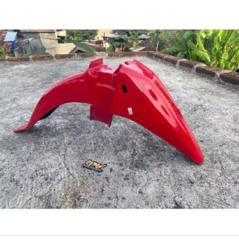 Spakbor depan Yamaha Vega R, FIZR warna merah