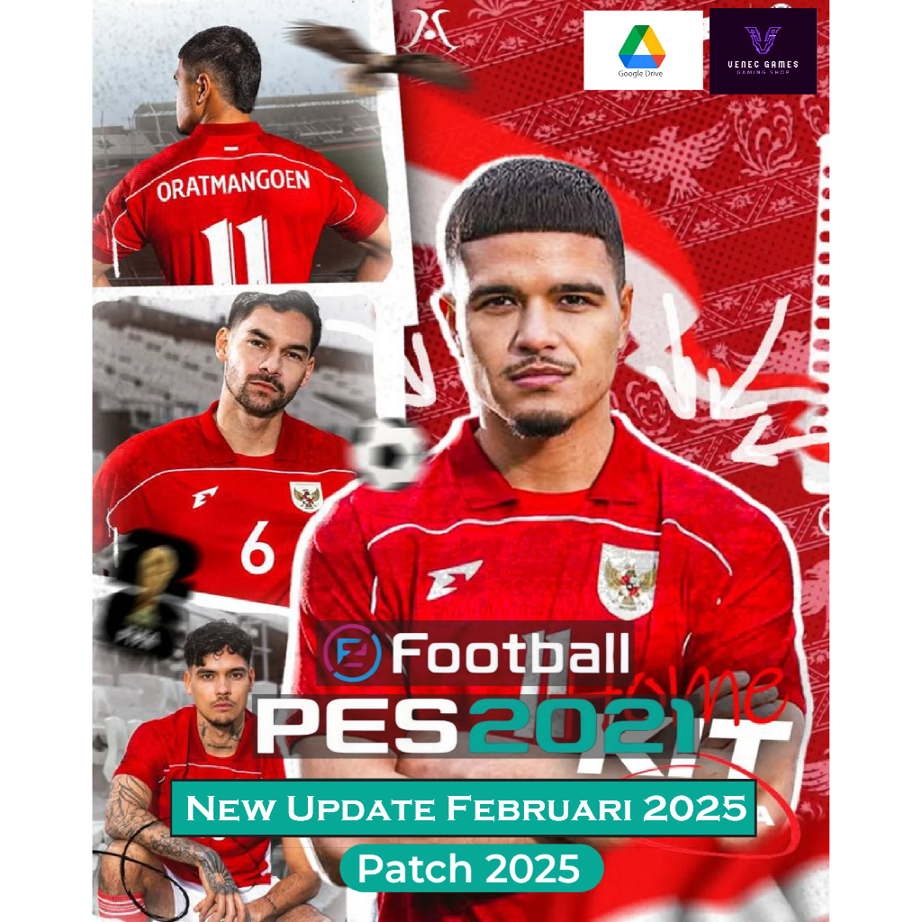 Efootball PES 2021 Full Patch 2024-2025 Update Transfer Terbaru