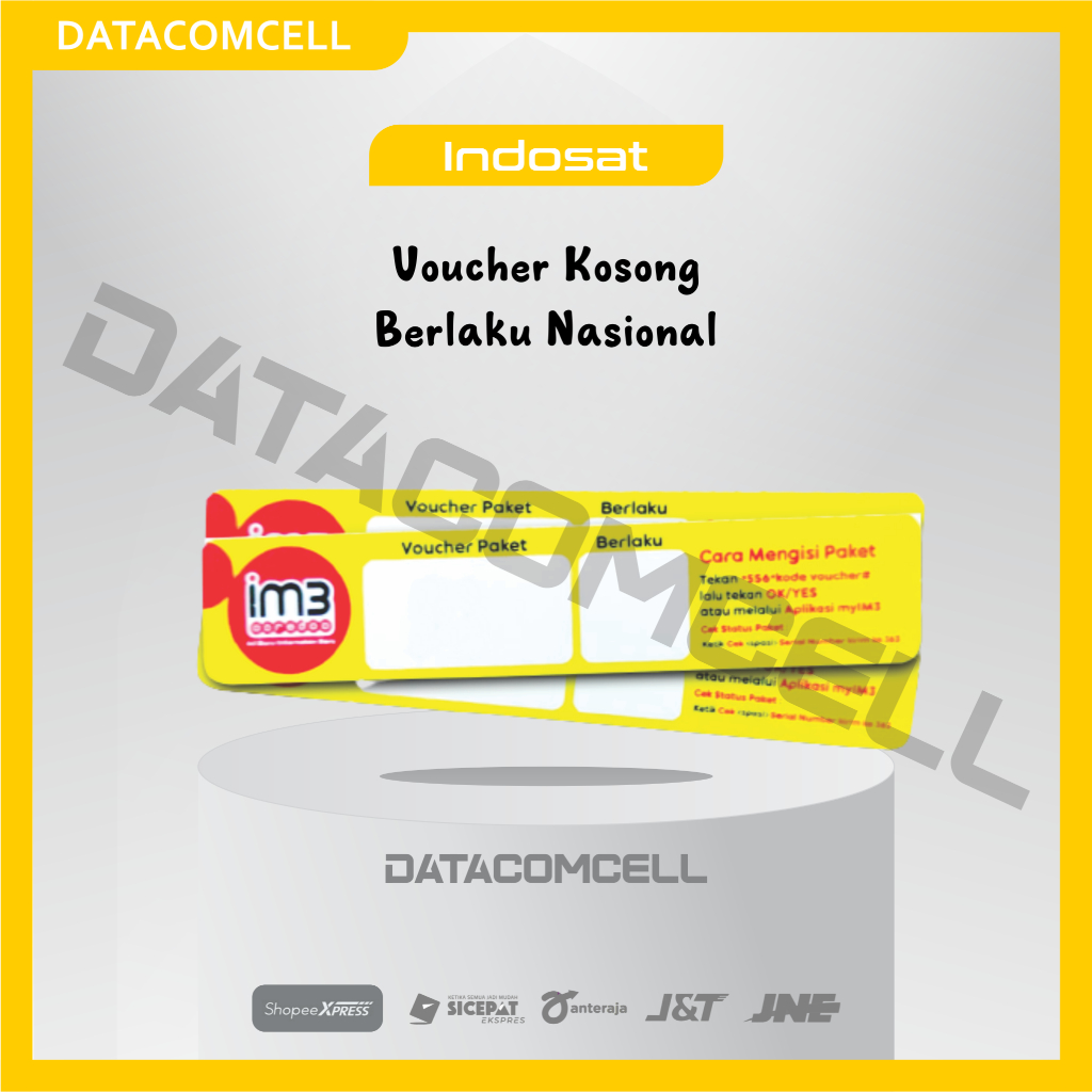 (PROMO) VOUCHER VCR ISAT IM3 INDOSAT KOSONG NASIONAL 2024