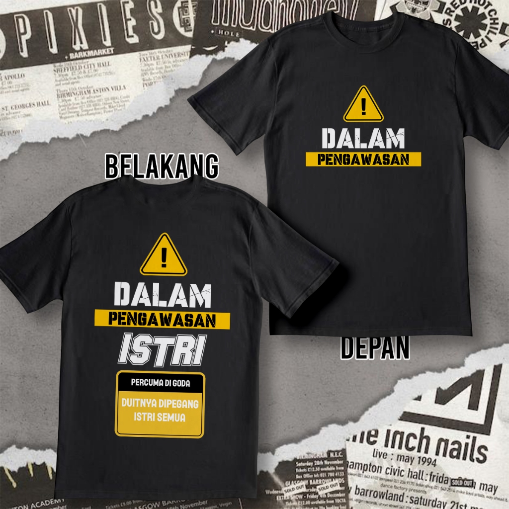 INSOMNIA - Tshirt Pria - Baju Kaos Kata Kata - Jangan di  goda - Baju Kaos Katun Kombed 24s Sablon P