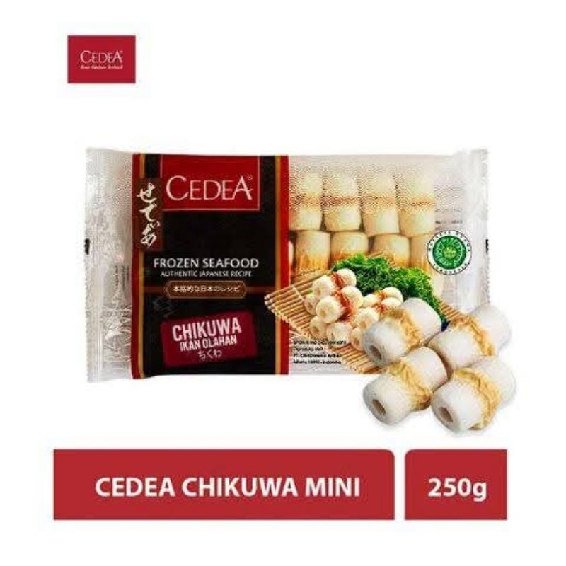 

Cedea Chikuwa Mini Ikan Olahan 250g | Cedea Chikuwa 250 gr