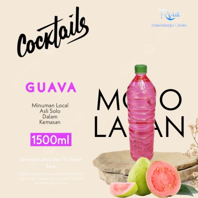 

Jus/Sirup Jambu Asli Solo 1500ml