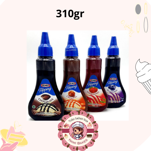 

Morin Topping 310ml Selai Sauce COKELAT | STRAWBERRY | CARAMEL | BLUEBERRY