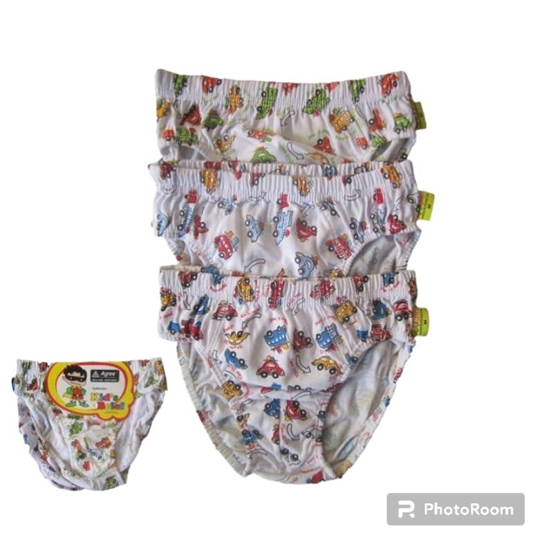 CD AGREE KIDS CELANA DALAM ANAK LAKI-LAKI FULL MOTIF CELANA DALAM AGREE KIDS ANAK LAKI-LAKI SIZE M L