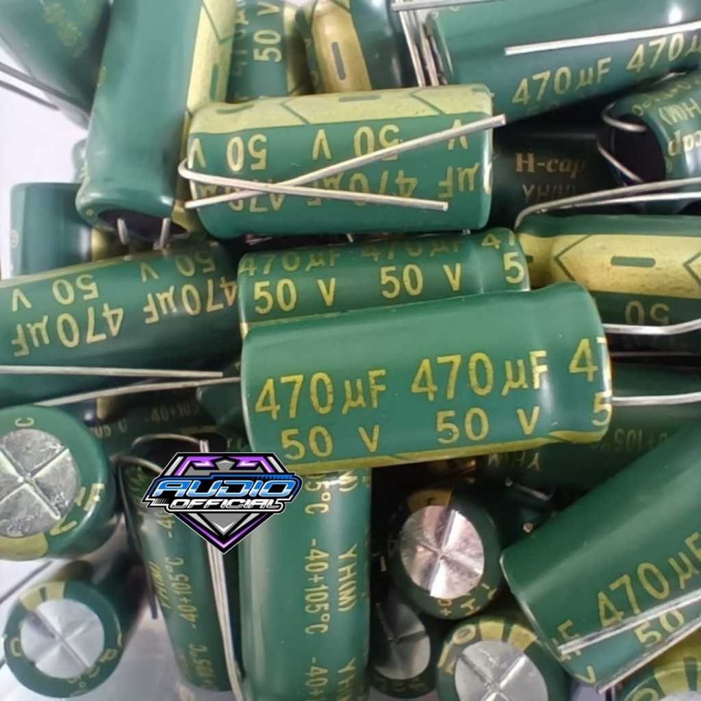 Elco Capasitor 50v 470uf Elko Kapasitor Kualitas Bagus