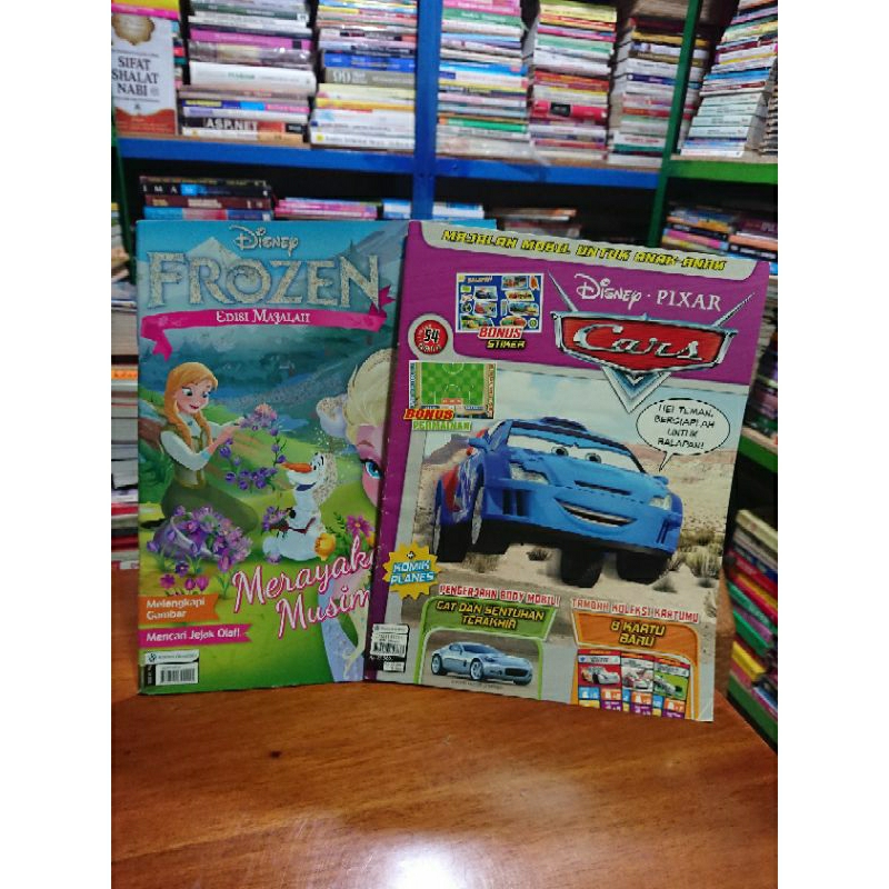 majalah Anak Disney FROZEN /DISNEY PIXAR CARS