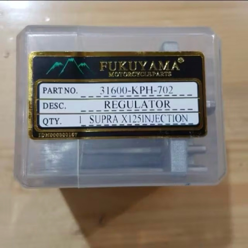 Fukuyama Regulator Kiprok Supra X 125 Injection / 31600-KPH-701