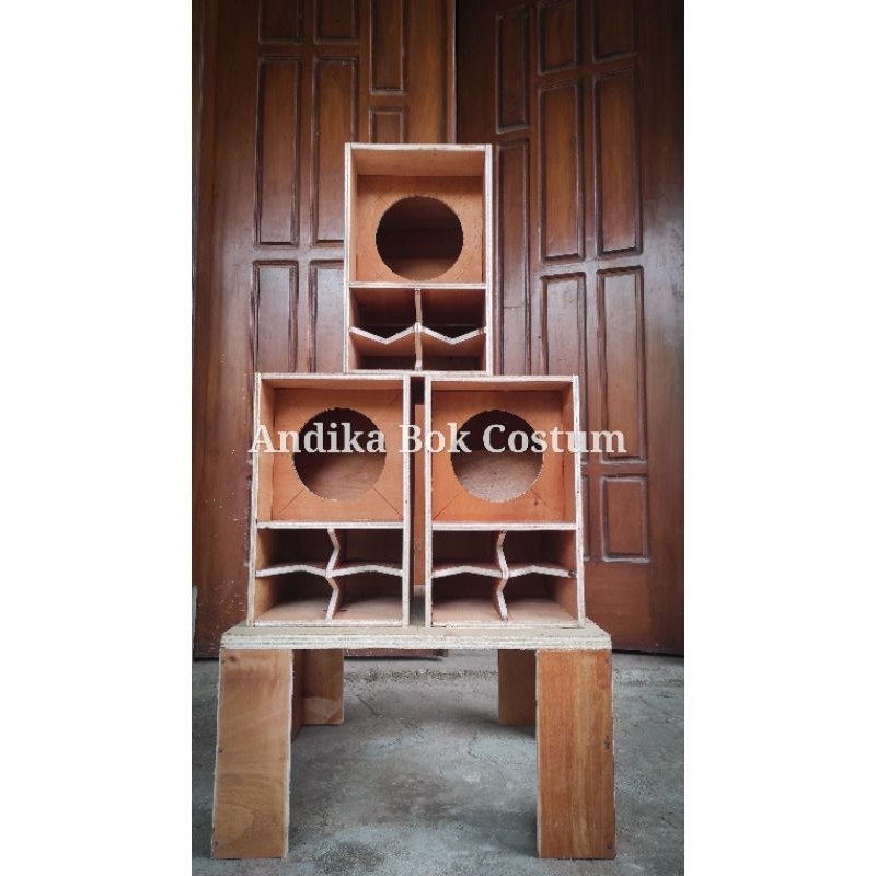 Box CBS 6 inc Fusion bahan triplek 9 mm Semi meranti  kualitas bagus dan halus