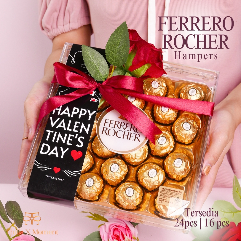 

Hampers Ferrero Rocher | Eid Mubarak Idul Fitri Valentine Birthday Graduation Gift Kado Hadiah