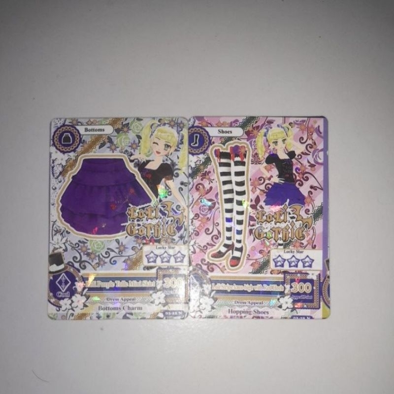 ‼️FAKE CARD TAPI BISA MAIN DI MESIN‼️ WTS AIKATSU YURIKA LOLI PURPLE LOLI STRIPE PALSU REPLIKA DUPE