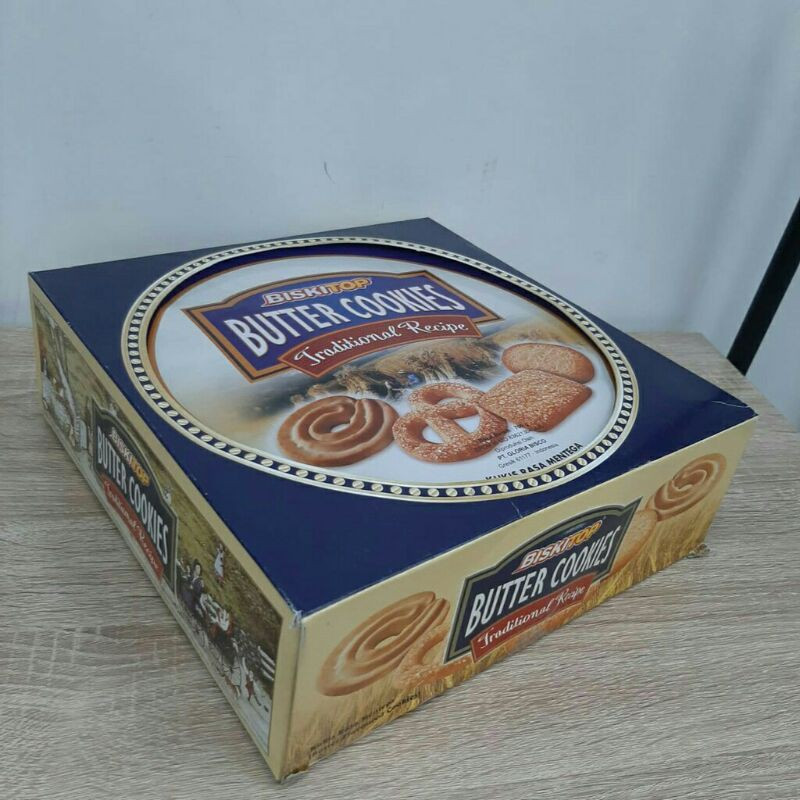 

BISKITOP BUTTER COOKIES KALENG 350GR