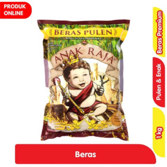 

Beras Anak Raja 1kg Promo murah