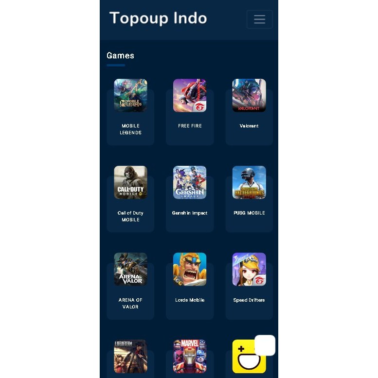 Script Website Top Up Indo Game & PPOB