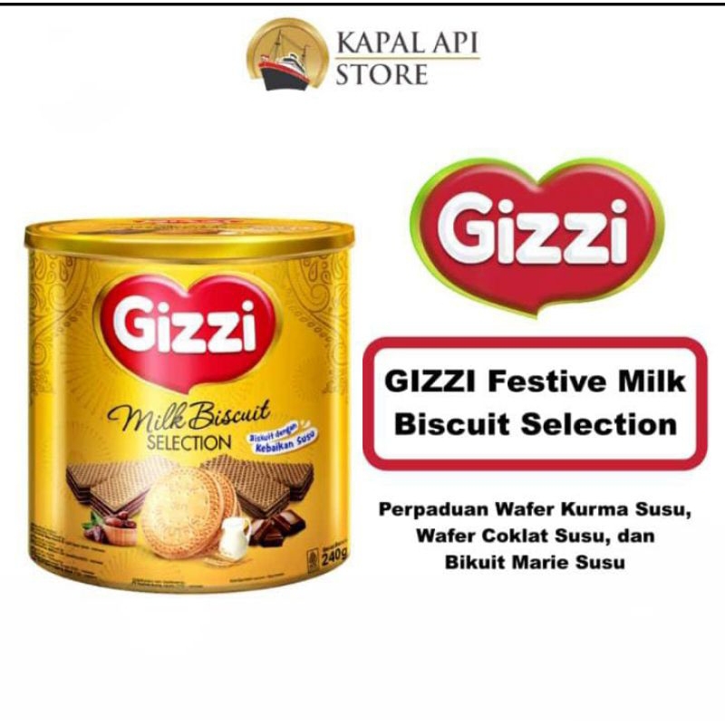 

Gizi Milk Biskuit Kaleng
