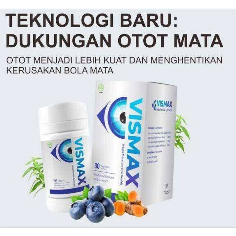 VISMAX Asli Original Obat Mata Minus Katarak Rabun dan Silinder Vismax Official Vismax Original Vism