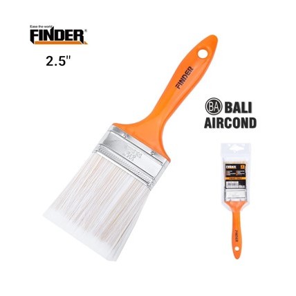 Kuas Nilon Bulu Halus 2.5inchi Kuas Finder Lembut 2,5" 2,5in Kuas Cat Sintetis Synthetic Tidak Mudah