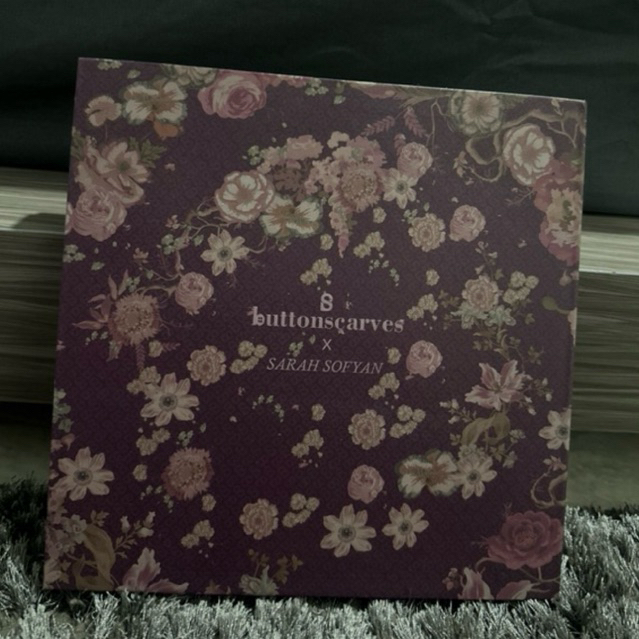 PL Blume Series Buttonscarves Vintage Purple VVGC