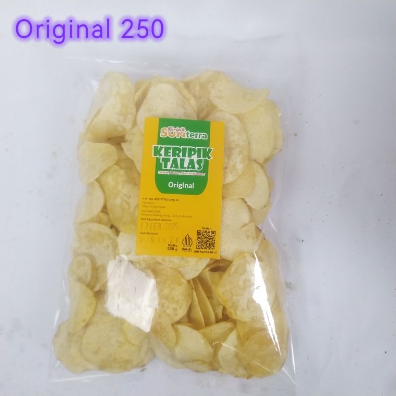 

Sunterra Keripik Talas 250 gram