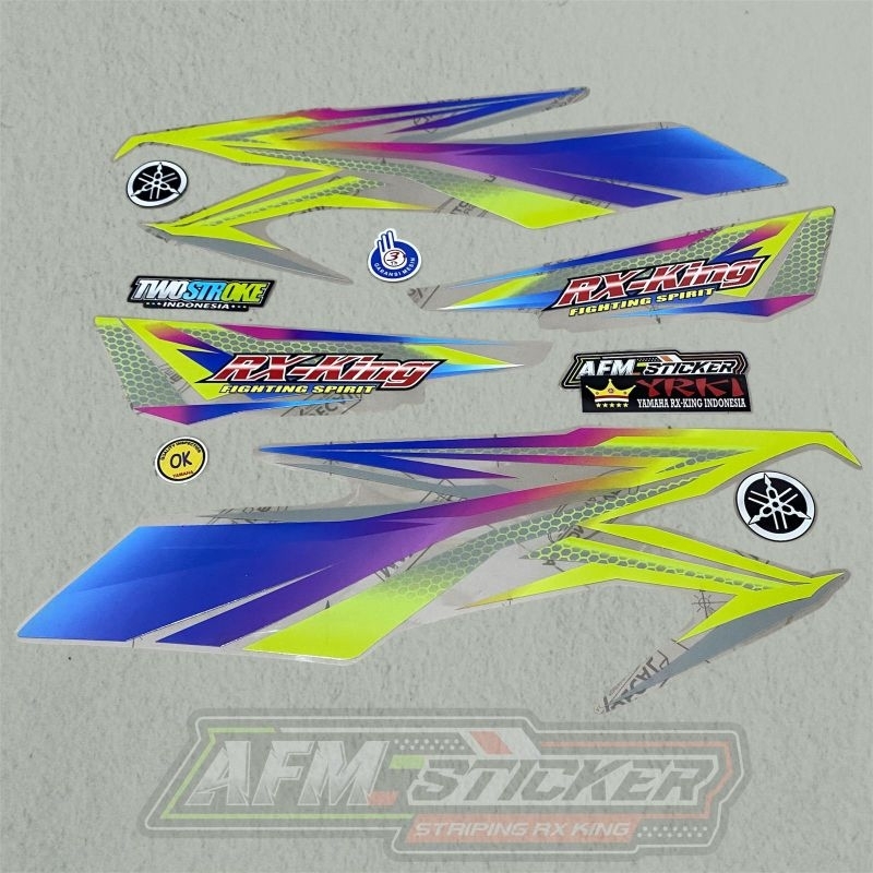 Striping Rx King Transparan || Striping Rx King 2005