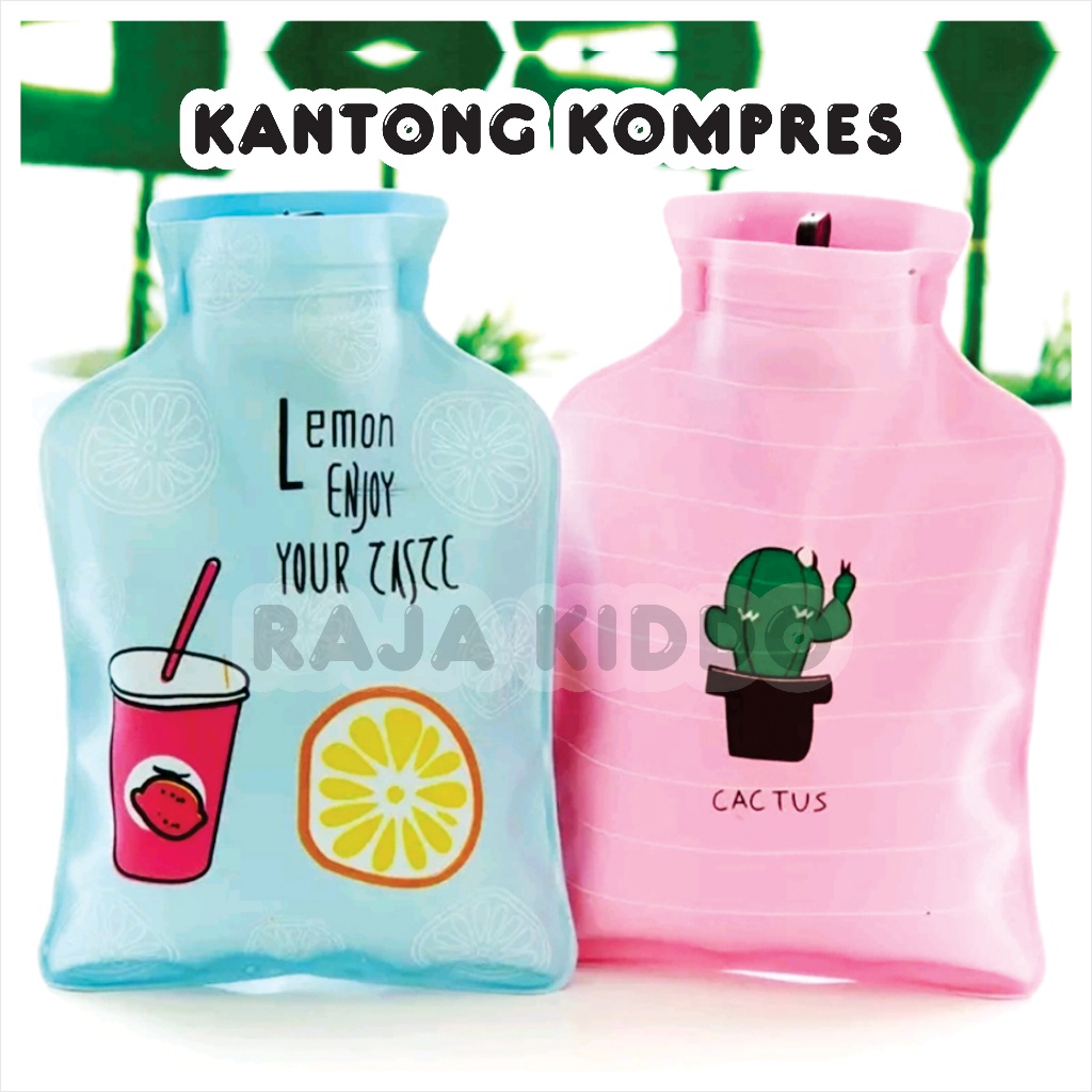 Kantong Kompres isi Air Panas atau Air Dingin untuk Demam dan Nyeri Pada Bayi Anak Dewasa Ice Bag