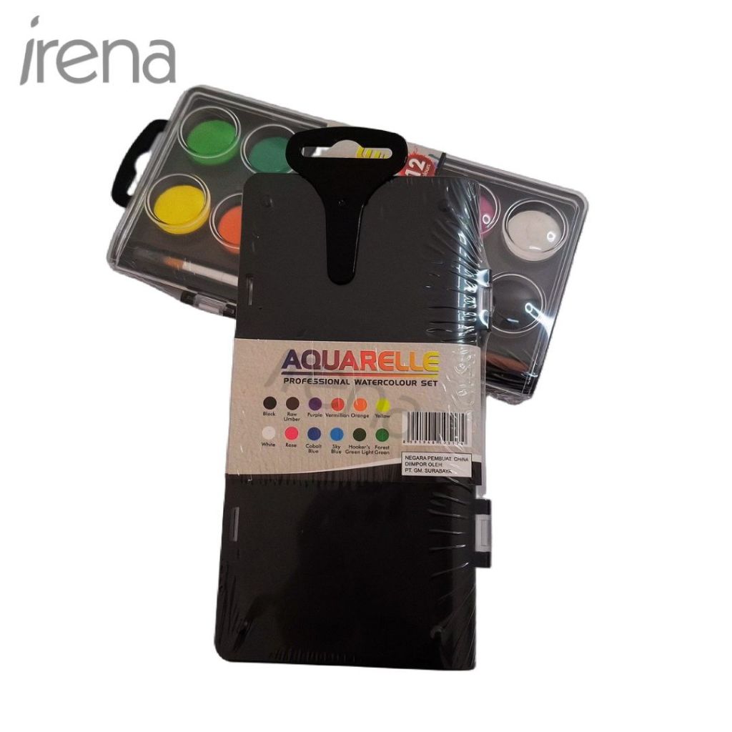 

V-Tec Aquarelle Cat Air Watercolour Cake 12 Warna