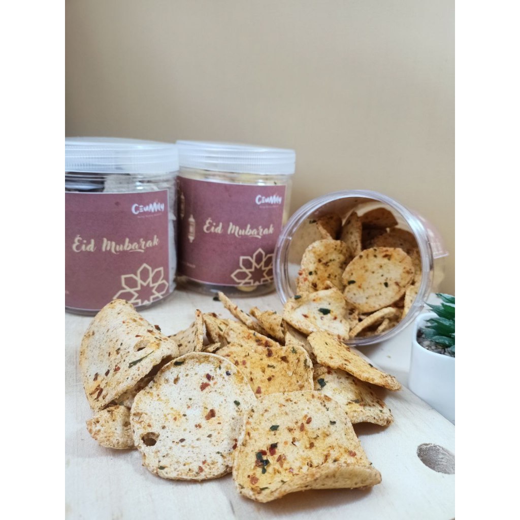 

CeuMily Basreng Pedas Original Daun Jeruk Kriuk Gurih