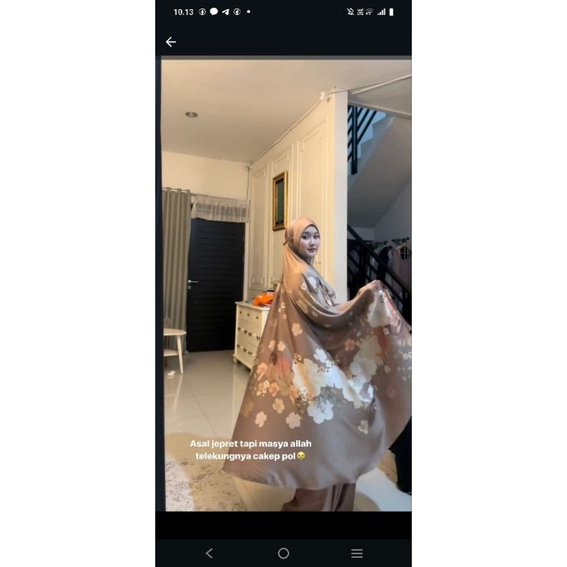 READY TELEKUNG HABIBAH  BY KAZAMI STORE (Mukena Terusan)