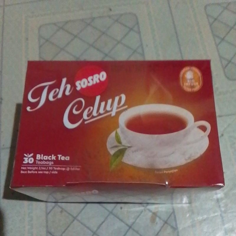 

Teh celup Sosro isi 30 pcs