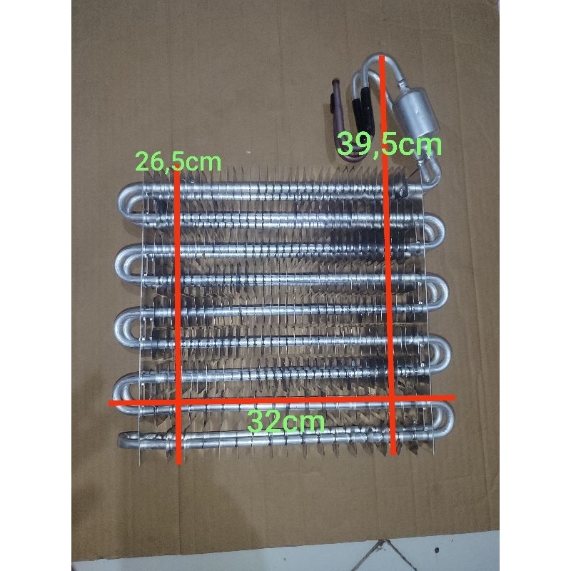 Evaporator sirip kulkas 2 pintu Polytron Beleza Original