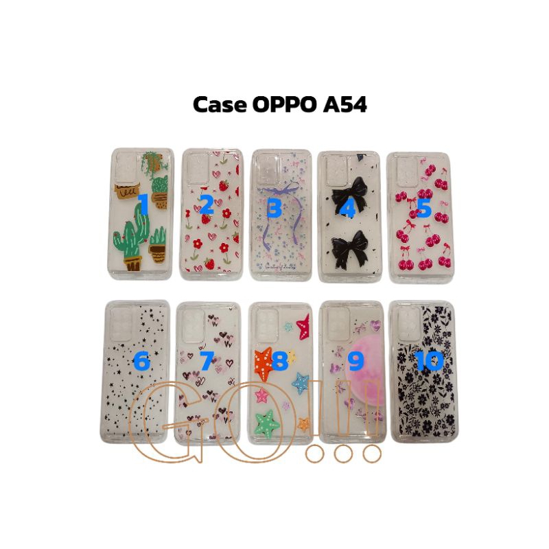 Case Space Gambar OPPO A54 Softcase Silikon casing Hp