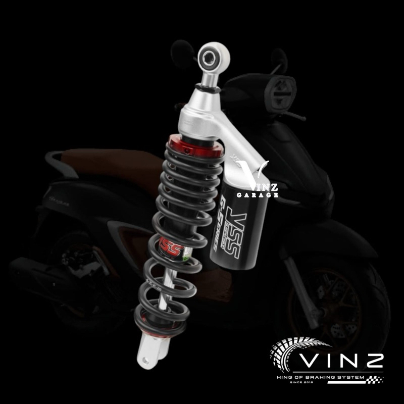 Shock YSS G Plus Black Black Honda Stylo 160 // Shock YSS G Plus Stylo 160 Original By YSS Suspensio