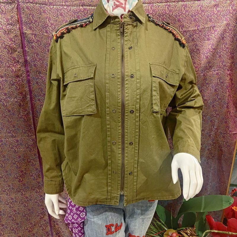 Jaket Parka Olive