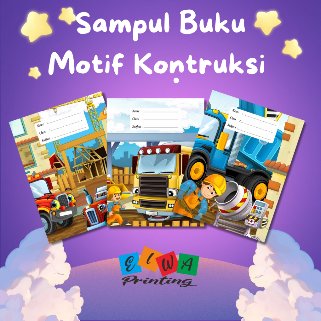 

(ISI 8 LEMBAR) SAMPUL BUKU TULIS SIDU CAMPUS BIGBOSS / SAMPUL BUKU MOTIF ESTETIK KONTRUKSI / Sampul Custom / SAMPUL BUKU AESTHETIC