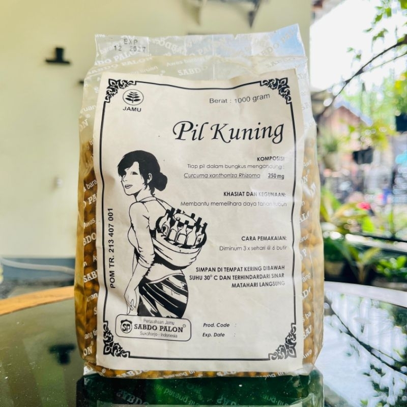 Termurah Kemasan Baru Isi +- 5500 Butir Jamu Pil Kuning / Pil Peluntur Lemak / Diet Original BPOM  -