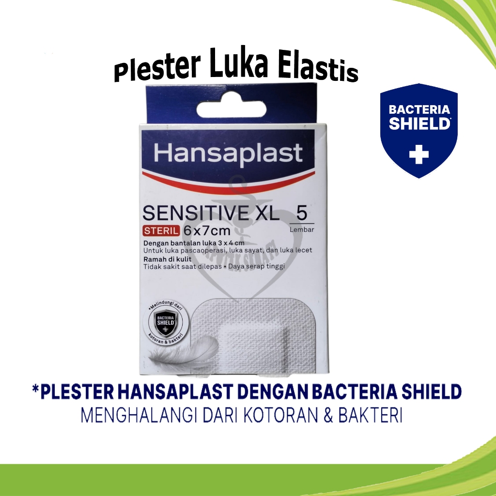 Hansaplast Plester Luka Sensitive Steril XL