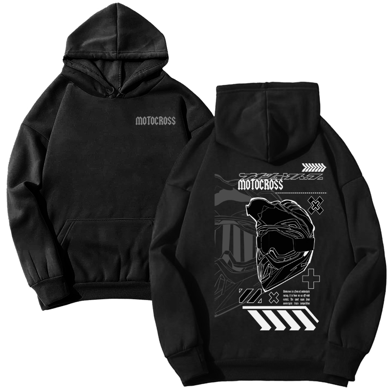 HOODIE FLEECE PRIA WANITA SUNMORI MOTORCROSS HELMET JOE LEE