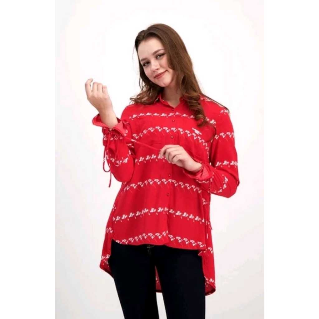 Baju Matahari Tunik Kemeja / Hem wanita (cewek) Cardinal Girl / Original Branded