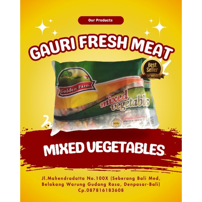 

Mixed Vegetables/ Campuran Sayur Beku
