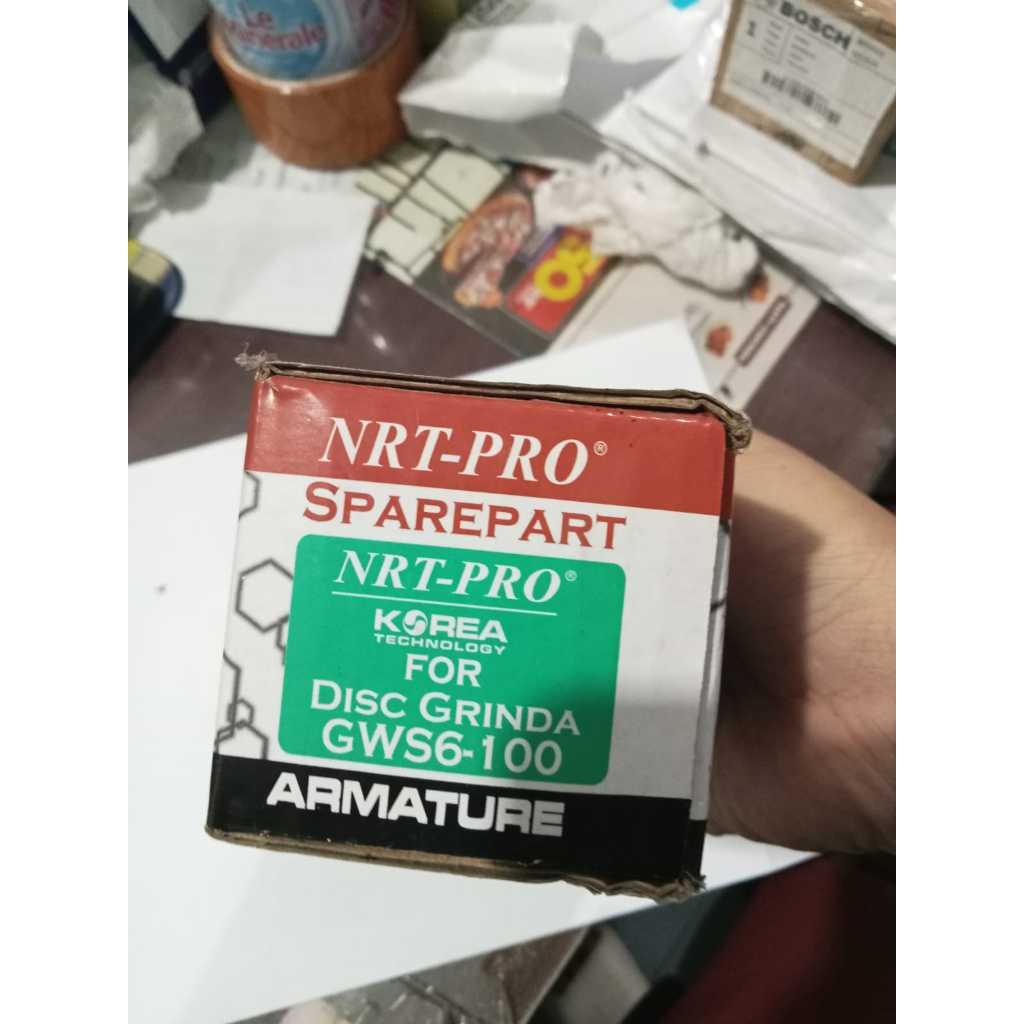 Armature Gerinda Bosch Tipe GWS 6-100/Angker Gerinda/Angker Dinamo Mesin Gerinda BOSCH