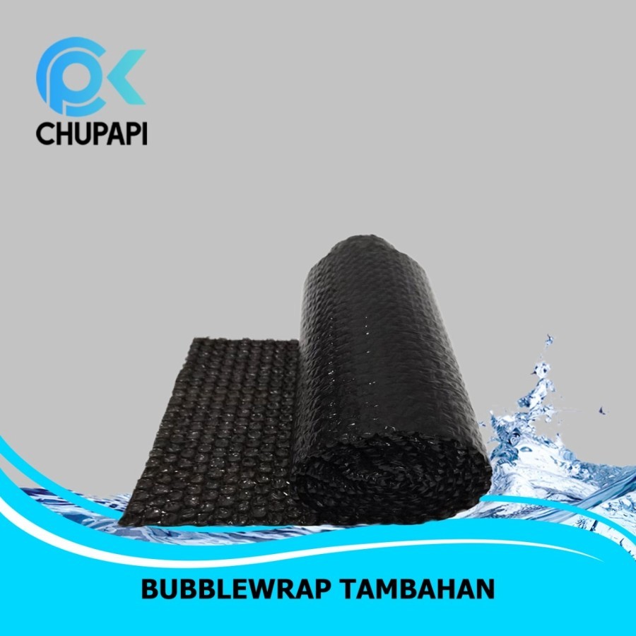 

Extra Packing BUBBLE WRAP Untuk Tambahan Keamanan