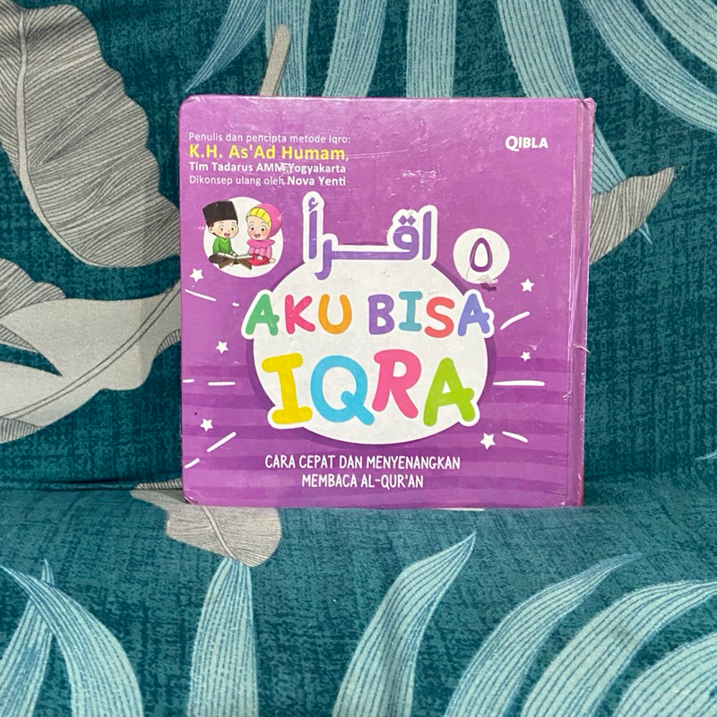 Boardbook Aku Bisa Iqra Iqro Qibla KH As’ad Humam Buku Cara Cepat Dan Menyenangkan Membaca Al Quran